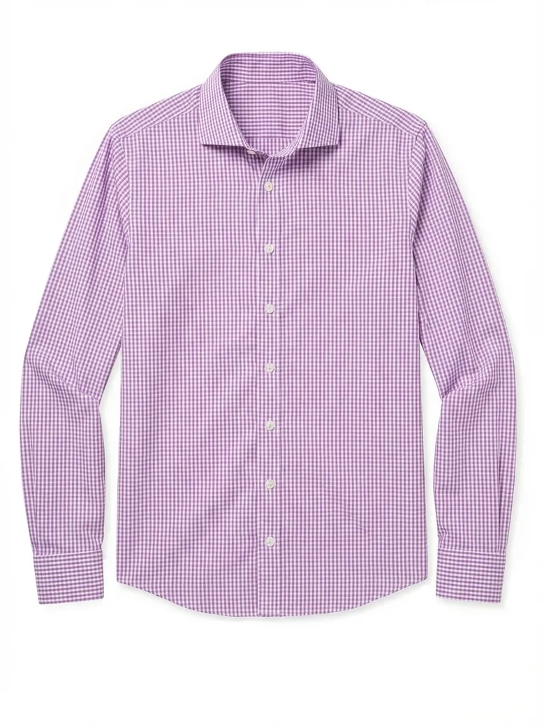 Camicia bianca in popeline facile da stirare