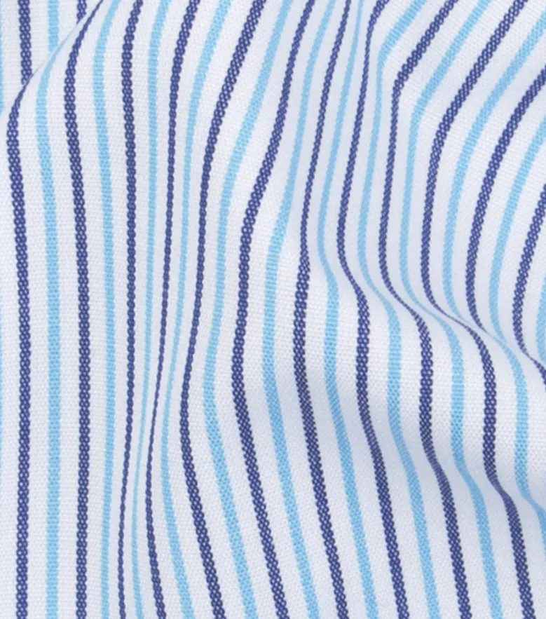 Camicia bianca in popeline facile da stirare