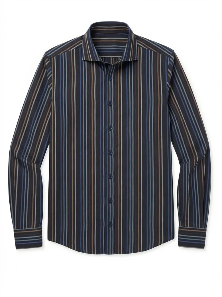 Camicia bianca in popeline facile da stirare