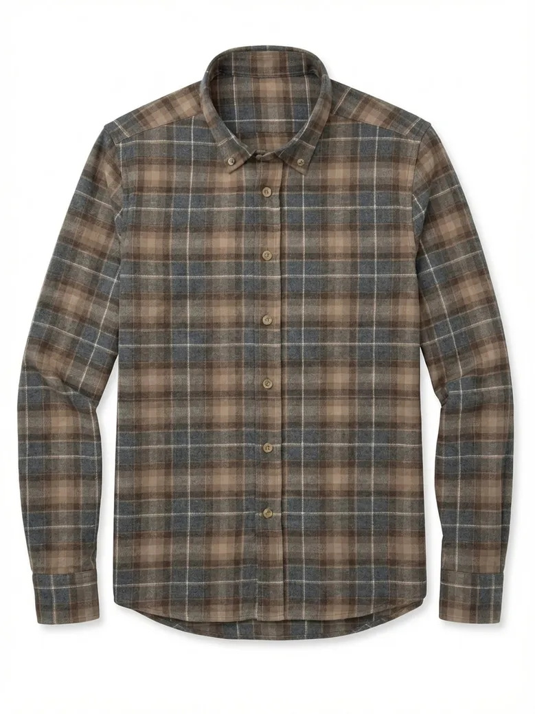 Camicia bianca in popeline facile da stirare